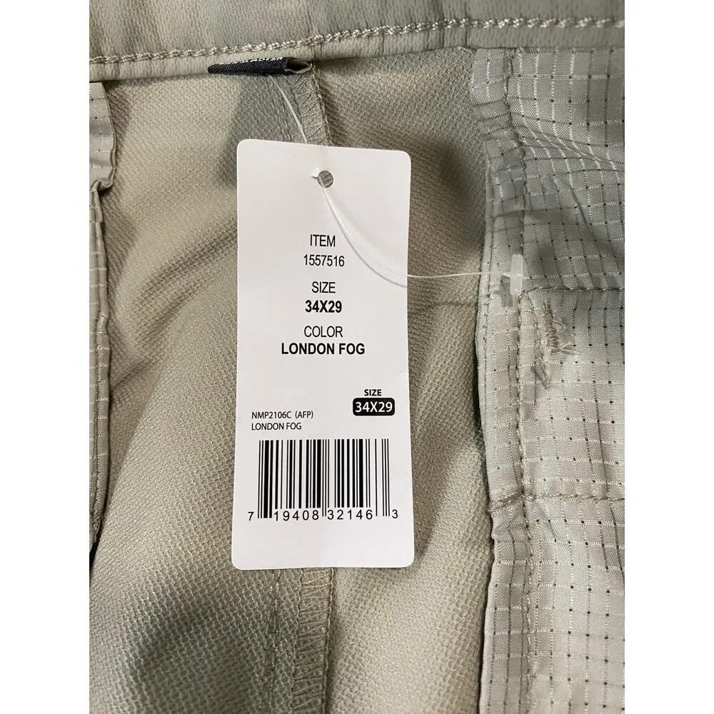 Banana Republic 1557516 Men's Performance Stretch Slim-Fit Tech Pants. 34X29 NWT